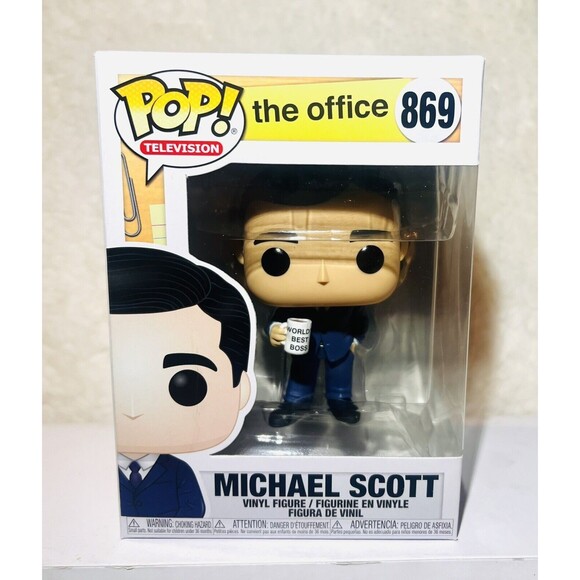 Funko Pop! Television The Office Michael Scott #869 Vinyl Figure With Protector - Picture 2 of 7